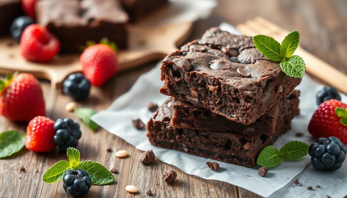 Brownie healthy aux ingrédients naturels