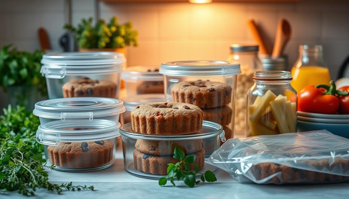 Conservation cake salé