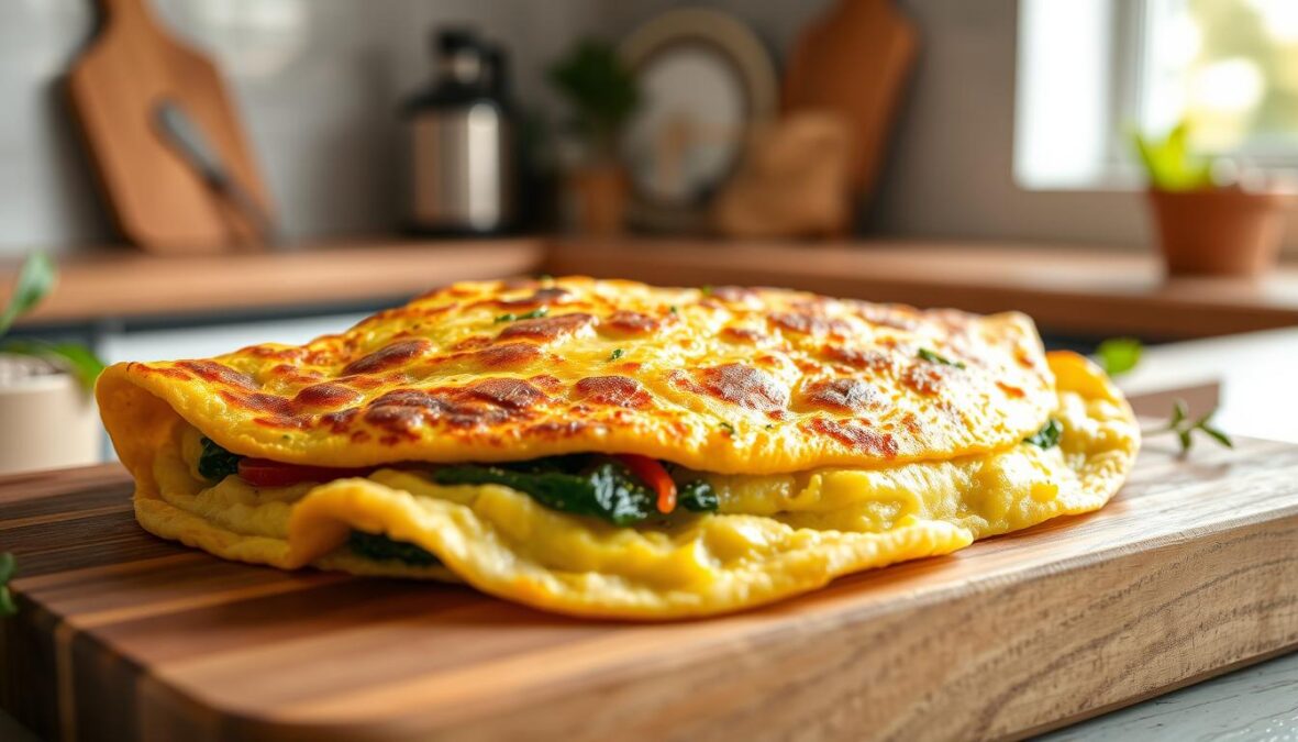 Cuisson parfaite omelette