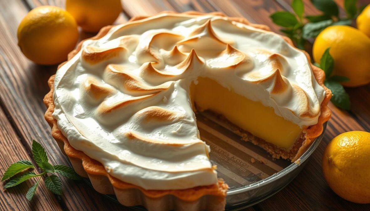 Cuisson tarte au citron meringuée