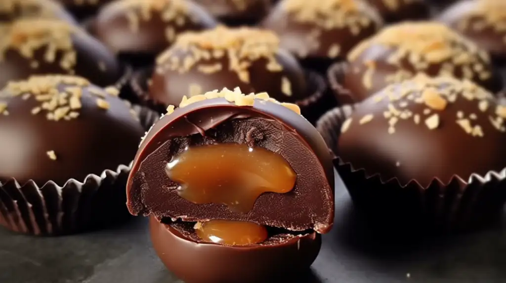 Bombes Chocolat Caramel Keto