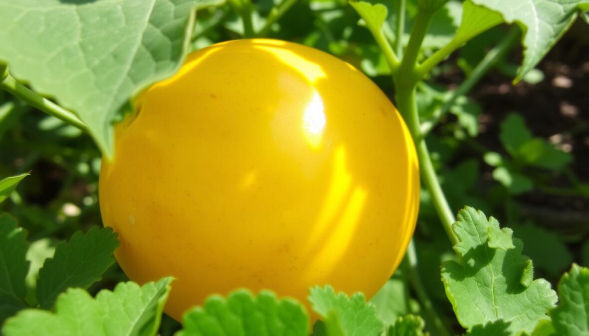 Melon jaune mûr