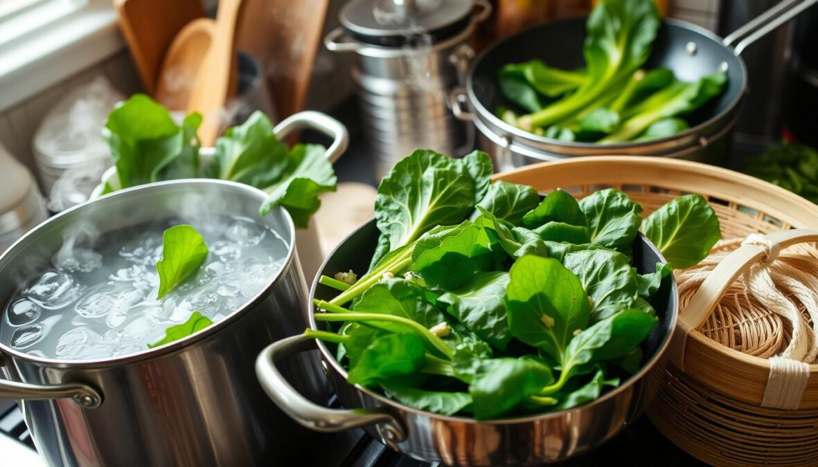 Méthodes de cuisson des blettes