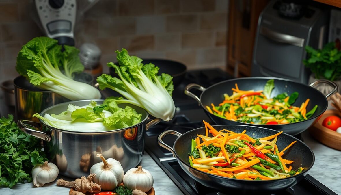 Méthodes de cuisson du chou chinois