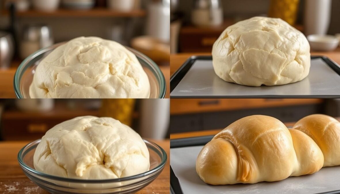 Pousse brioche étapes