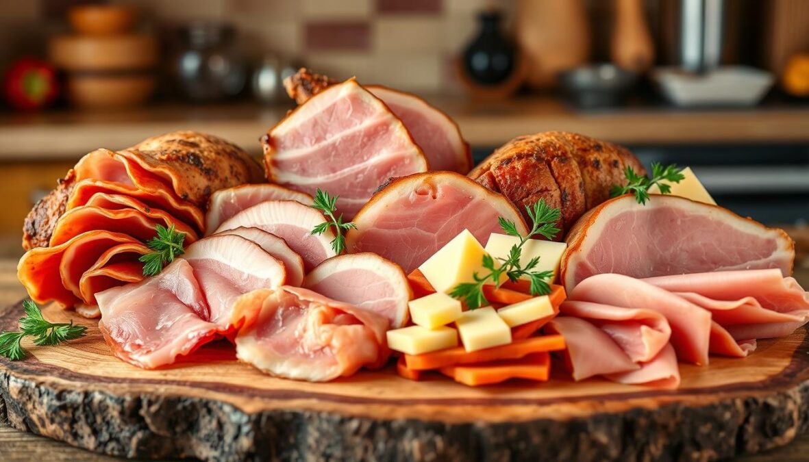 Sélection de jambon pour croque monsieur