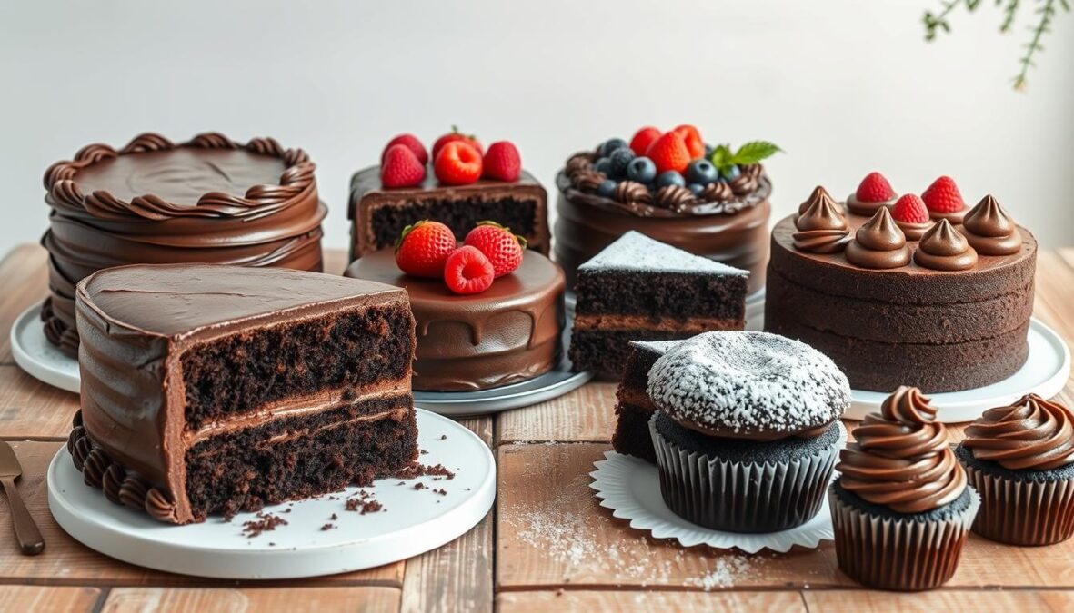 Variantes de gâteau au chocolat