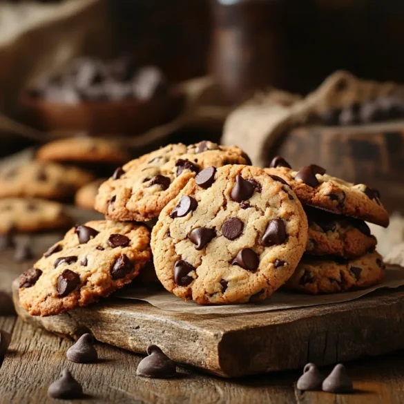 Recette cookies : le secret des cookies moelleux et croustillants maison Recette cookies : cookies moelleux et croustillants avec pépites de chocolat, prêts à être dégustés